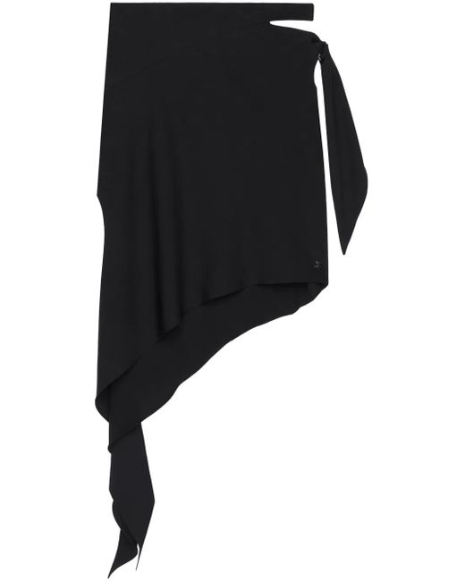 Courreges Koopgesnoopte Rok in het Black