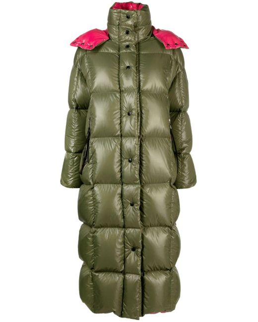 Moncler Green Parnaiba Quilted Coat