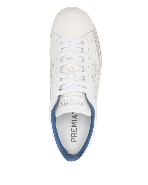 Premiata White Steven Sneakers for men