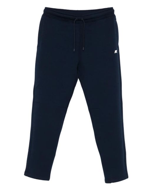 K-Way Blue Micka Spacer Track Pants for men