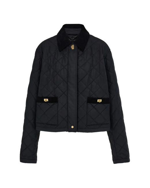 Ferragamo Black Padded Blouson