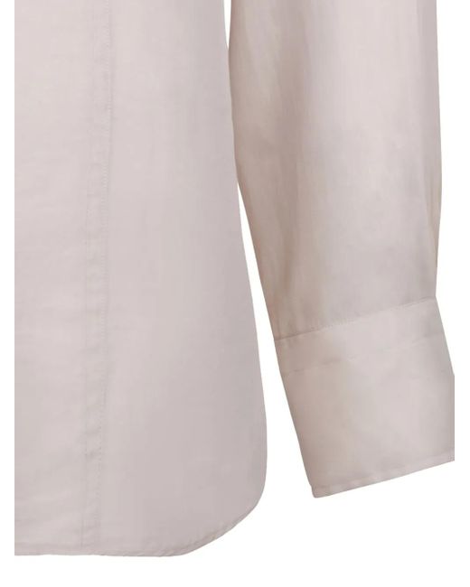 Camicia Con Colletto Button-Down di Tom Ford in Pink da Uomo