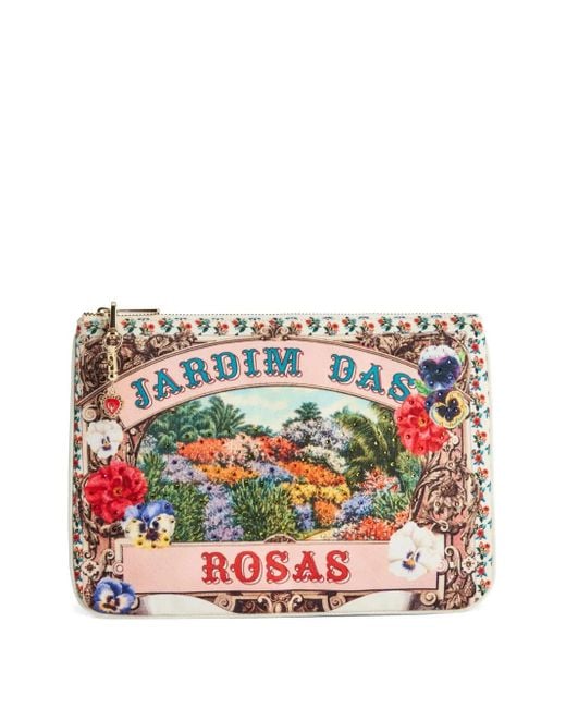 Clutch Aromatic Amor Piccola di Camilla in White