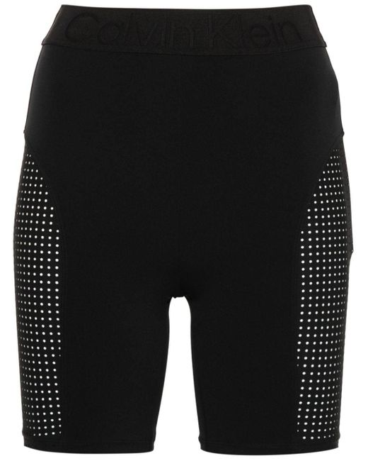 Shorts sportivi di Calvin Klein in Black