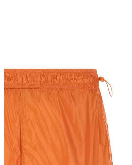 Laminar Orange Drawstring Shorts for men