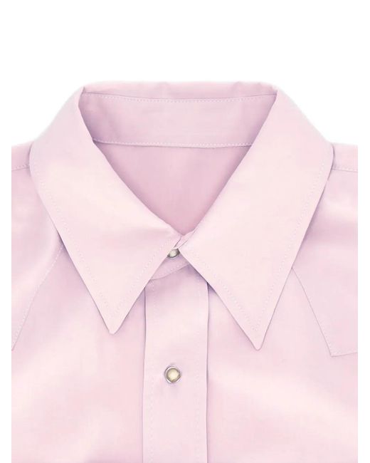 Fortela Pink Toledo Silk Shirt