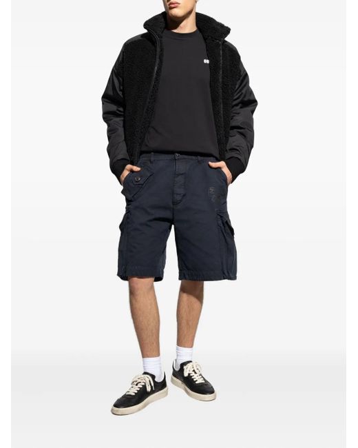 DSquared² Black Zip-Up Bomber Jacket for men