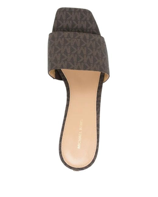 Michael Kors 50 Mm Elyse Sandalen in het Brown