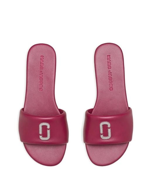 Marc Jacobs Pink Leather Sandals