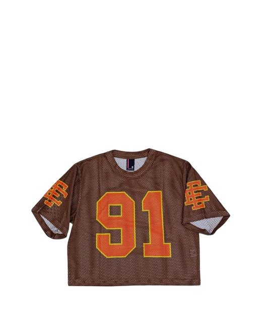 Eric Emanuel Brown Logo-Print T-Shirt for men