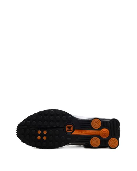 メンズ Nike Shox R4 "black/vast Grey/bright Mandarin/metallic Silver" スニーカー