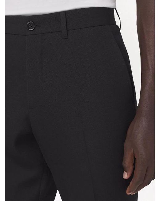 Burberry Blue Tailored Slim Trousers for men