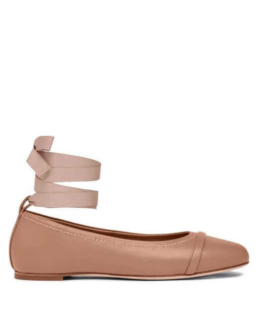 Malone Souliers Sabina フラットシューズ White