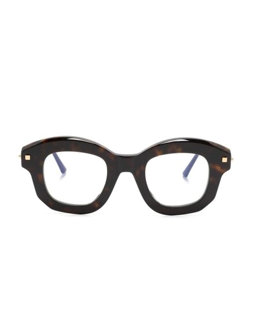 Kuboraum J1 バタフライ眼鏡フレーム Black