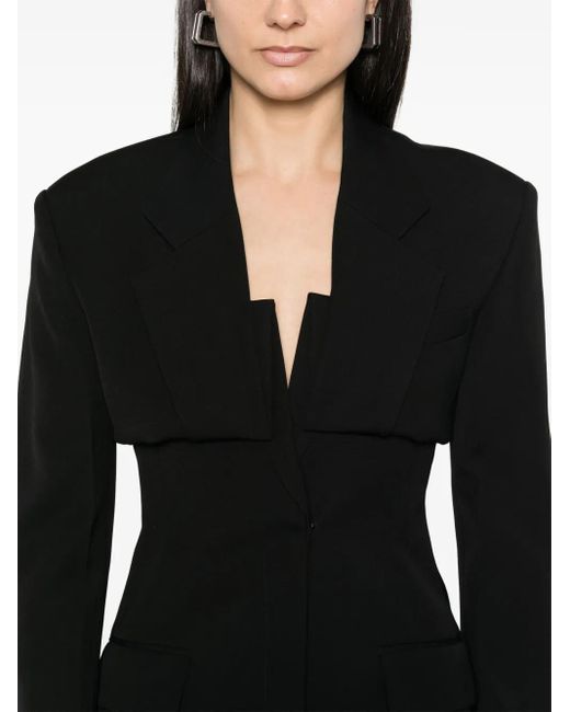 Alexander Wang Black Layered Mini Dress