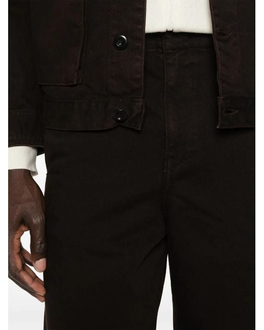 Sandro White Belt-Loop Jeans for men