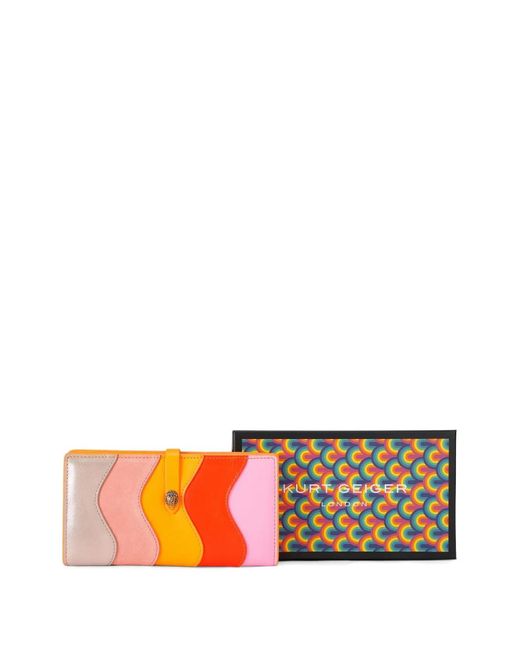 Kurt Geiger Orange Kensington Wallet