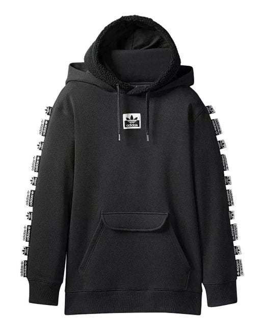 Adidas Black X Olivia Oblanc Drawstring Hoodie
