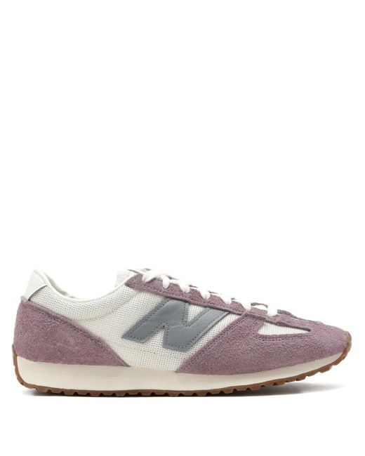 New Balance Red 471 Mesh-Panelled Sneakers