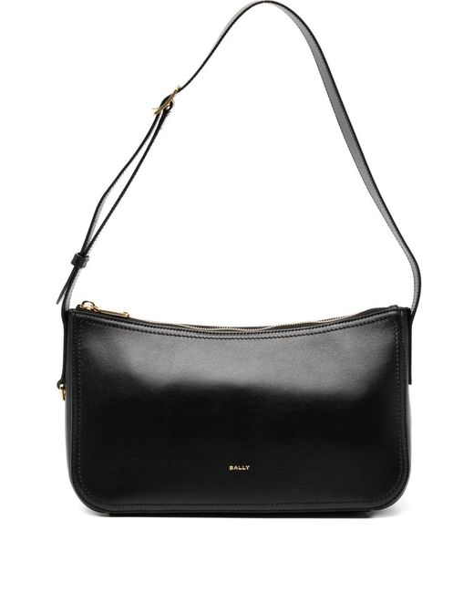 Bally Black Logo Shoulder Bag