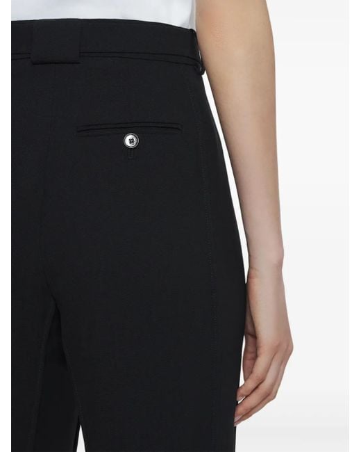 Pantalones Con Cinturón Lanvin de color Blue