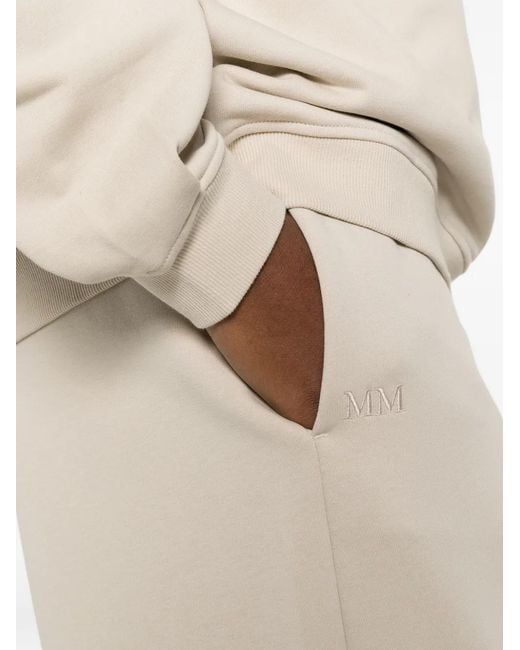 Max Mara White Drawstring Trousers