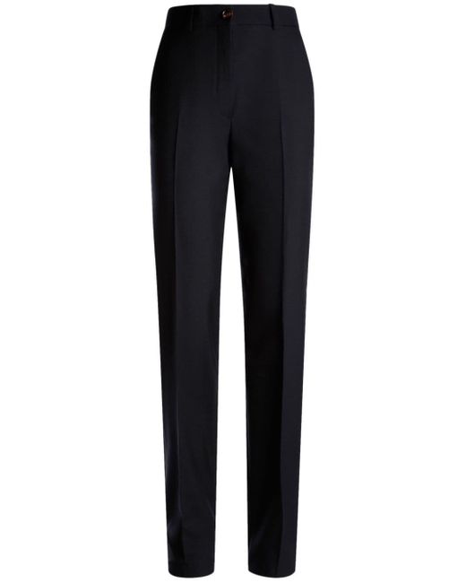 Bally Blue Tailored Slim-fit Twill Trousers