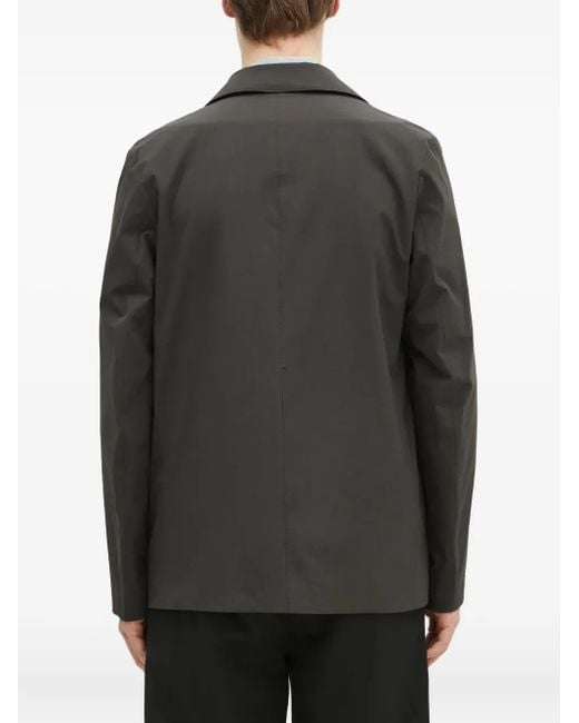 Paul Smith Gray Buttoned Patch-Pocket Jacket for men
