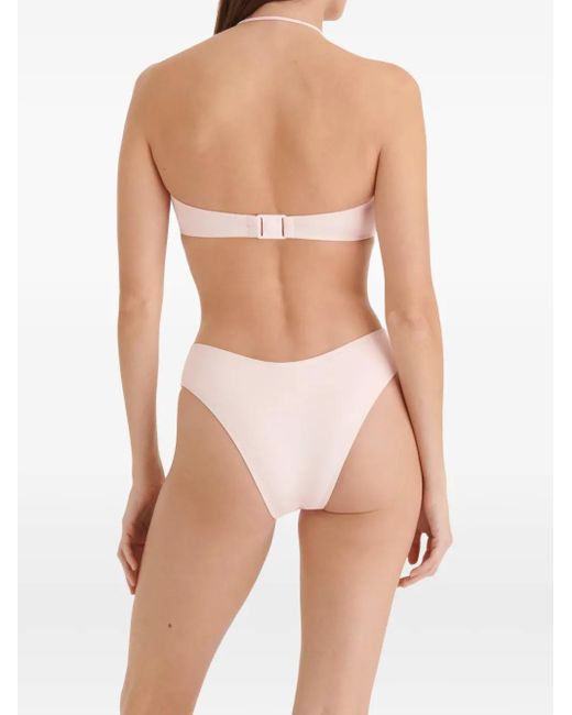 Eres Pink Melia Bandeau Bikini Top