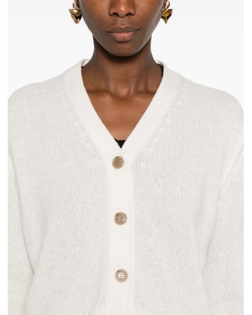 Lisa Yang White Marionette Cardigan