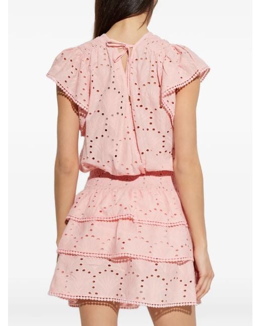 Melissa Odabash Pink Jess Mini Dress