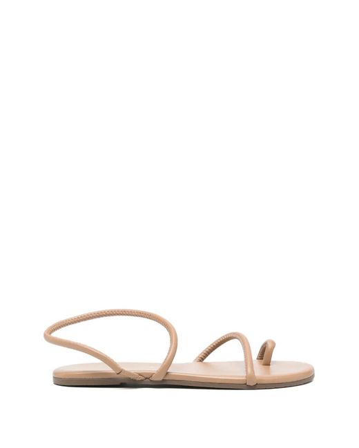 TKEES Natural Sandales Tubular Mia En Cuir