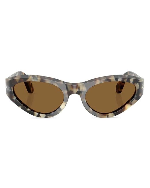 Persol Brown Cat-Eye Sunglasses