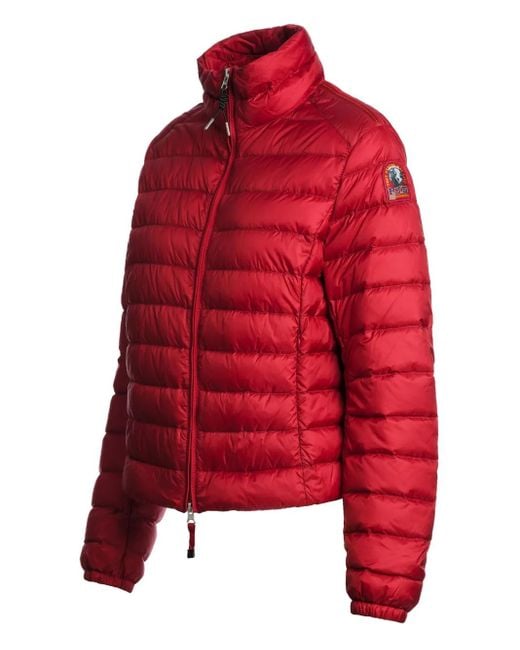 Parajumpers Emilia Cropped Donsjack in het Red