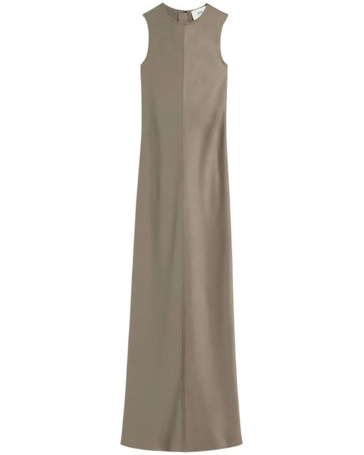 AMI Natural Robe Longue Droite