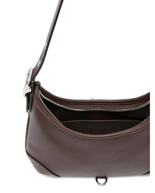 Borsa A Spalla Hamptons di COACH in Brown