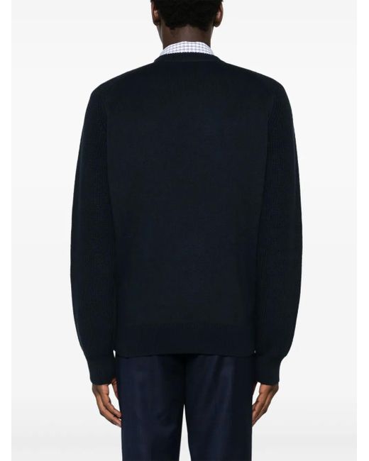 Boss Black Panelled Sweater for men