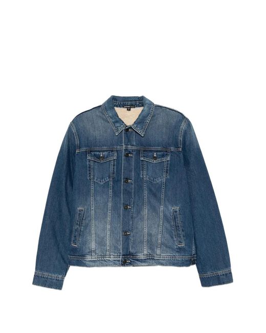 James Perse Blue Denim Jacket for men