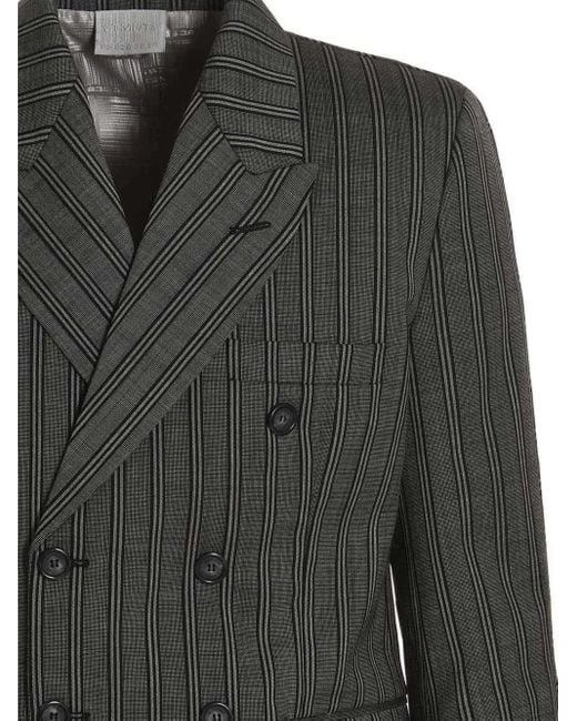 VTMNTS Black Double-Breasted Blazer for men