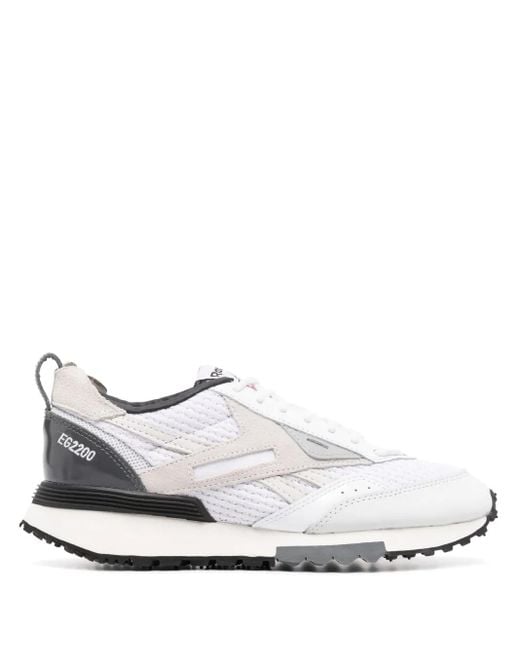 Reebok White Lx 2200 Low-Top Sneakers for men