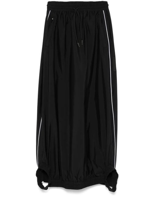 ALAINPAUL Fuseau Maxi-Rok in het Black