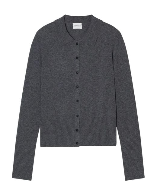 Closed Gray Cashmere Cardigan