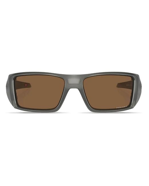 Occhiali Da Sole Heliostat Squadrati di Oakley in Brown da Uomo