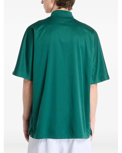 Adidas Green Originals Adicolor Blocked Shirt for men