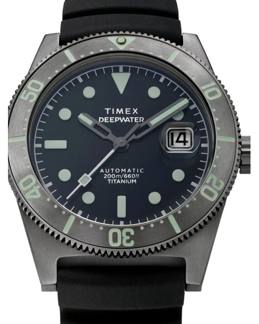 Timex Deepwater Reef 200 41Mm in Black für Herren