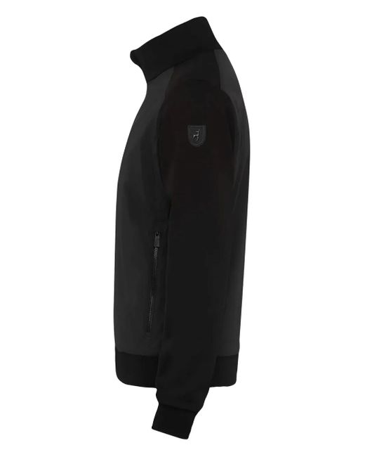 Toni Sailer Black Zip-Up Jacket for men