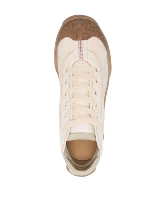 Fendi Natural Lab Panelled Sneakers for men