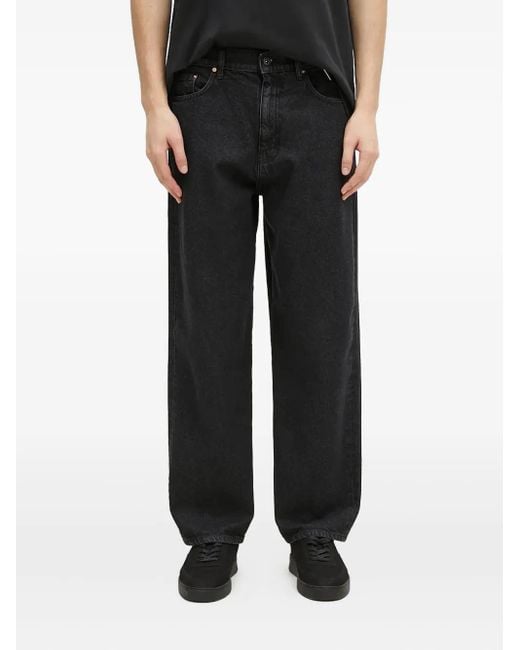 Stan Ray Black Patch-Pocket Jeans for men