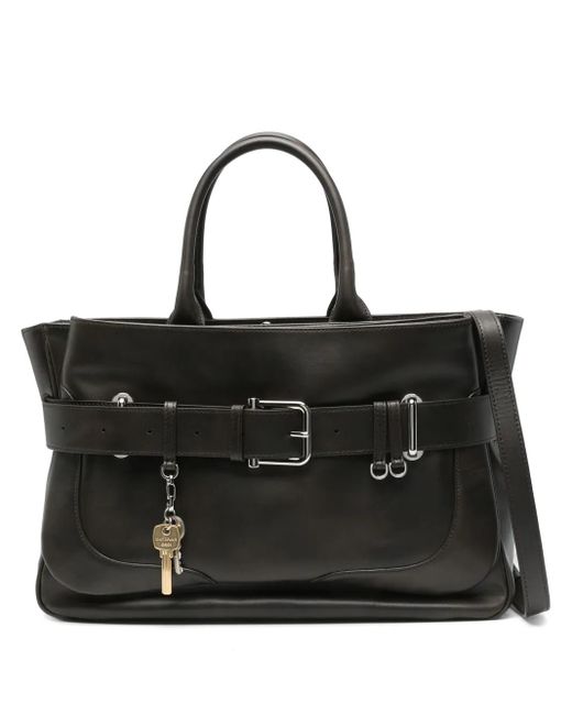 OSOI Brocle ハンドバッグ Black