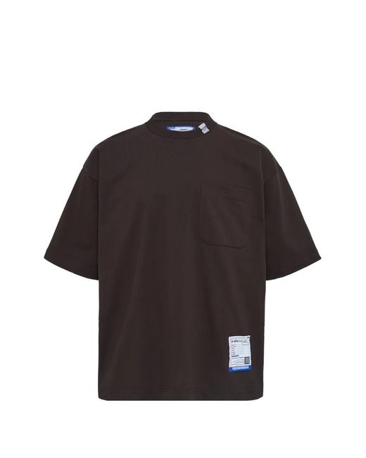 Maison Mihara Yasuhiro Black Short Sleeve T-Shirt for men
